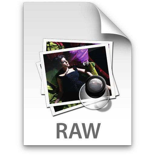 Значок raw на фото